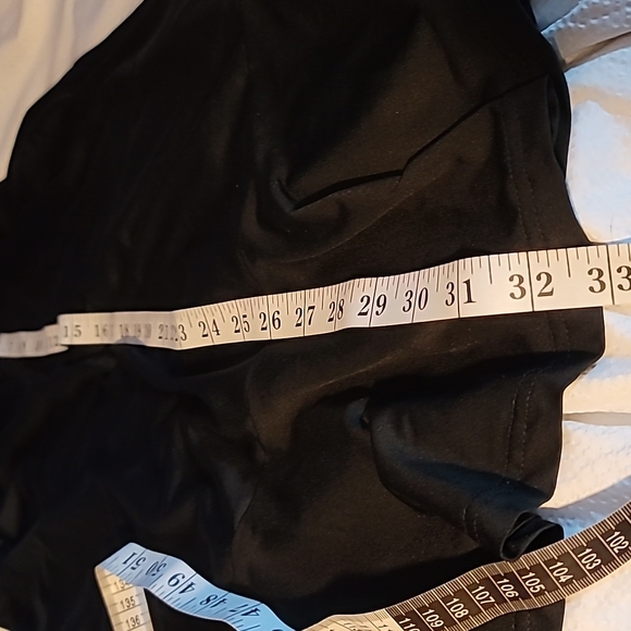 OH SO SEXY LEG LOVING LITTLE BLACK DRESS SIDE KICK PLEAT SLIT ZIP UP FLOUNCE HEM - Picture 6 of 8